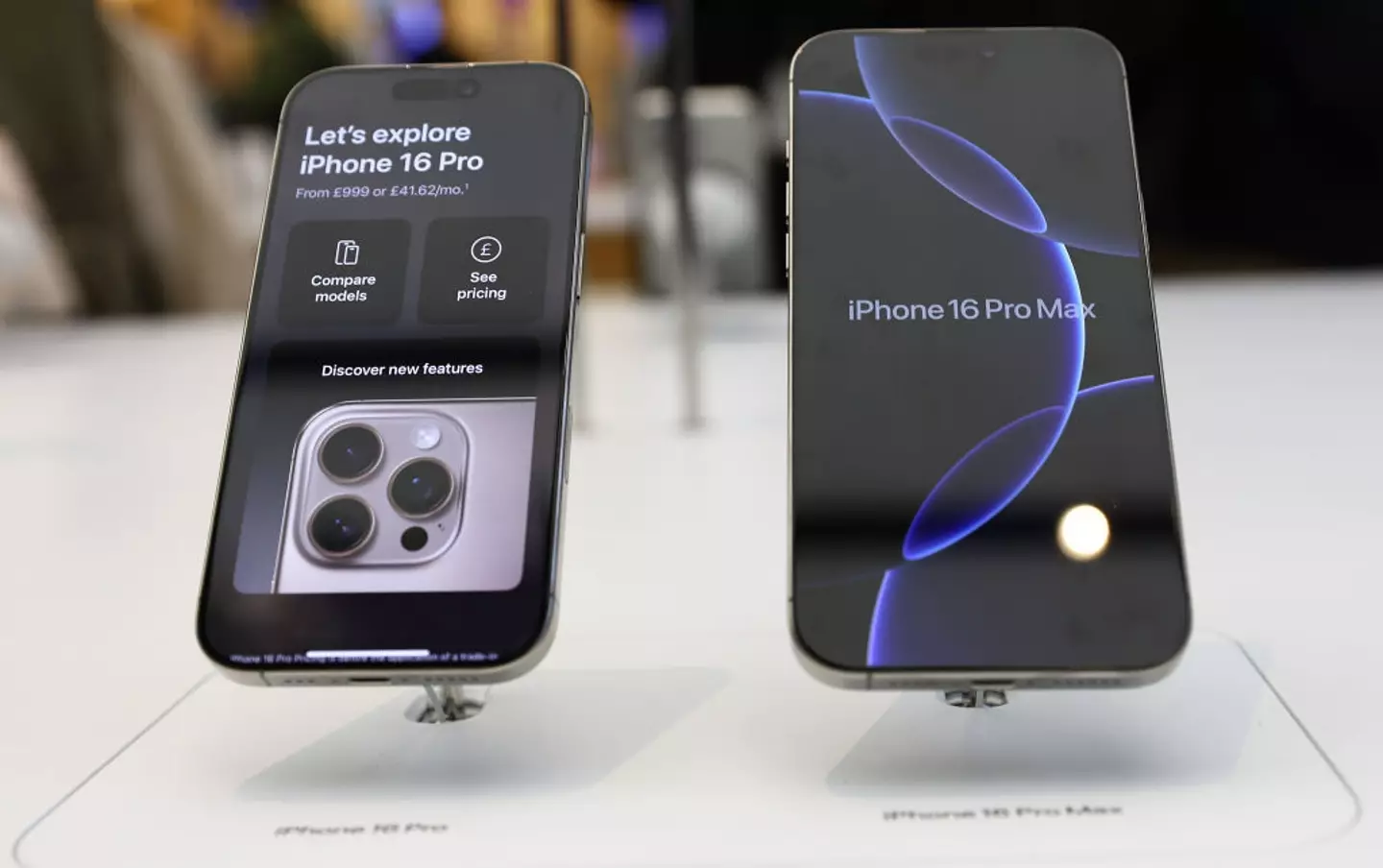 New iPhone 16 Pro Max (Getty Images / Peter Nicholls / Stringer)