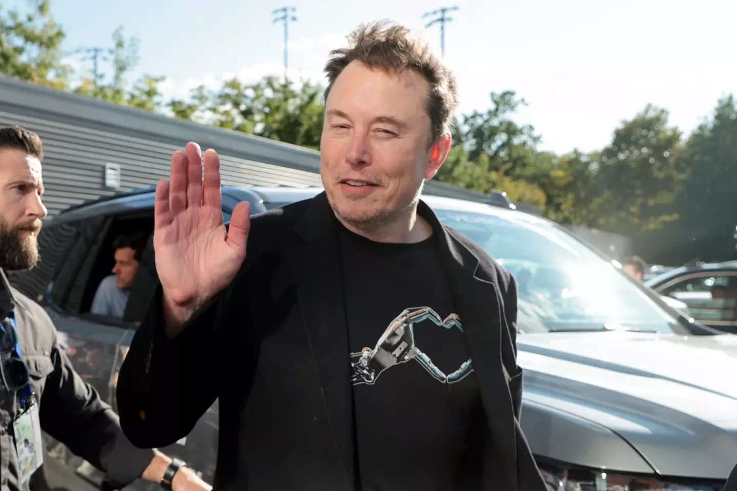 Elon Musk is due to unveil Tesla's robotaxi (Jean Catuffe/GC Images/Getty Images)