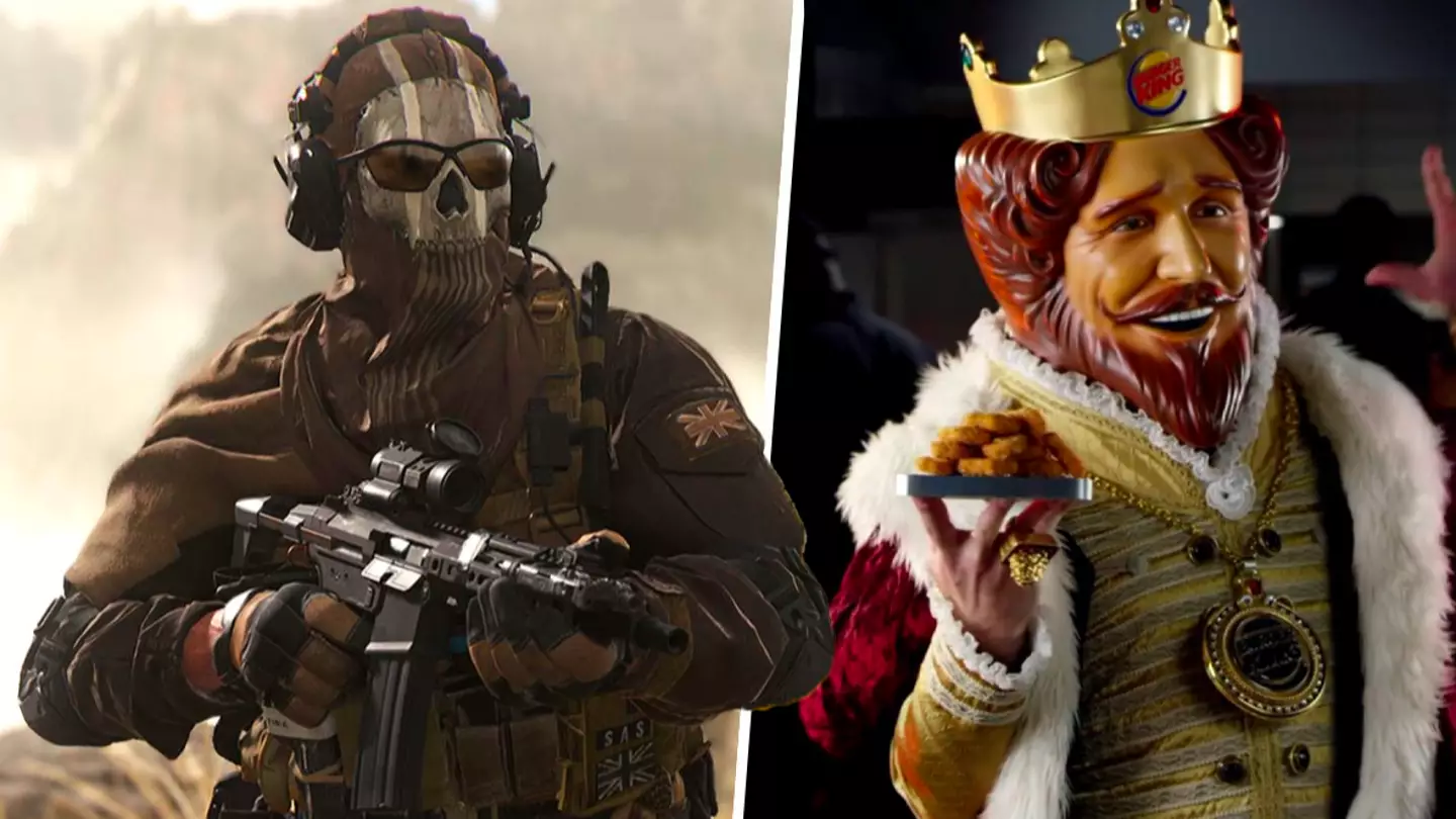 Modern Warfare 2 has a Burger King operator, because of course it does