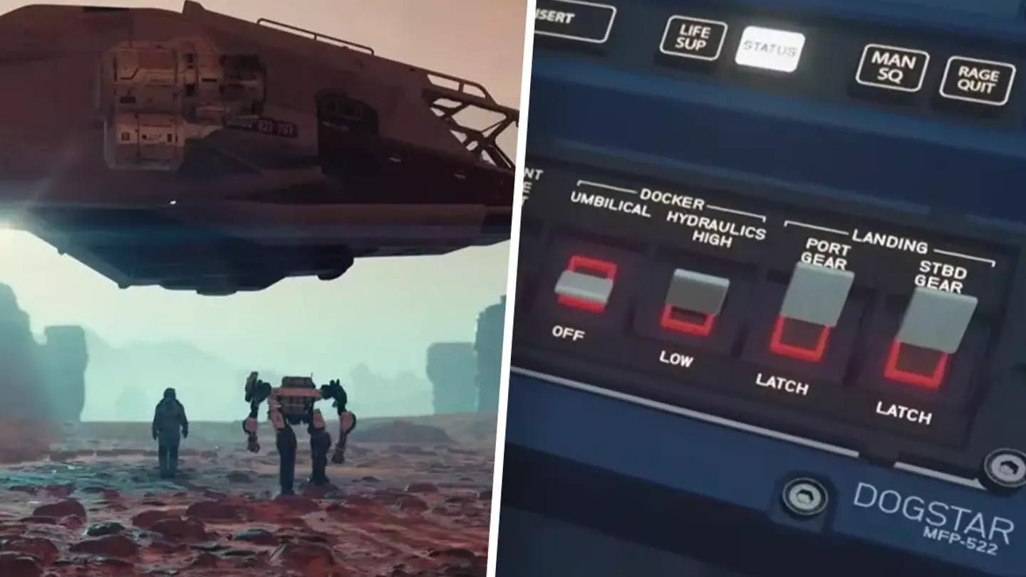 Starfield: your spaceship has a literal 'rage quit' button