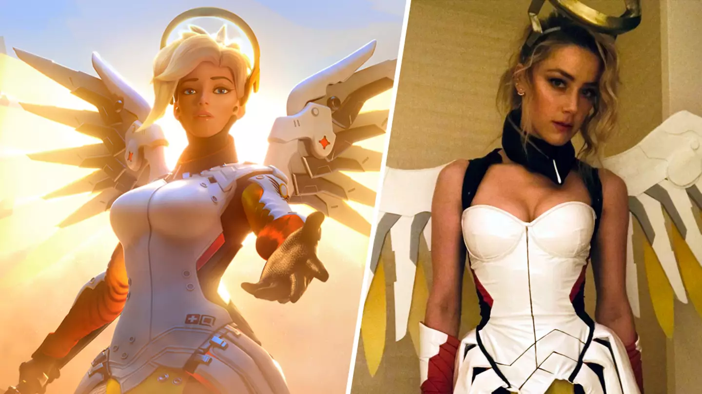 Elon Musk had ex Amber Heard cosplay as Overwatch's Mercy