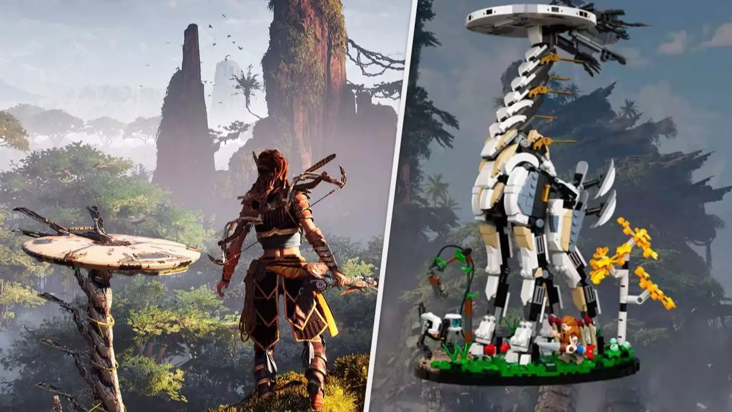 This Official 'Horizon Forbidden West' LEGO Set Is A Thing Of Beauty