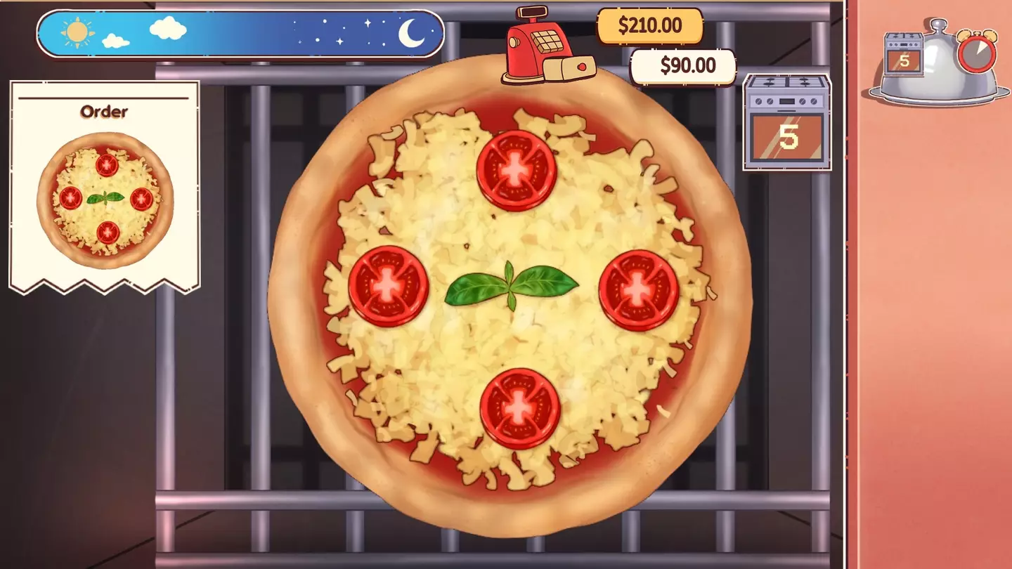 You can cooka da pizza in this game!