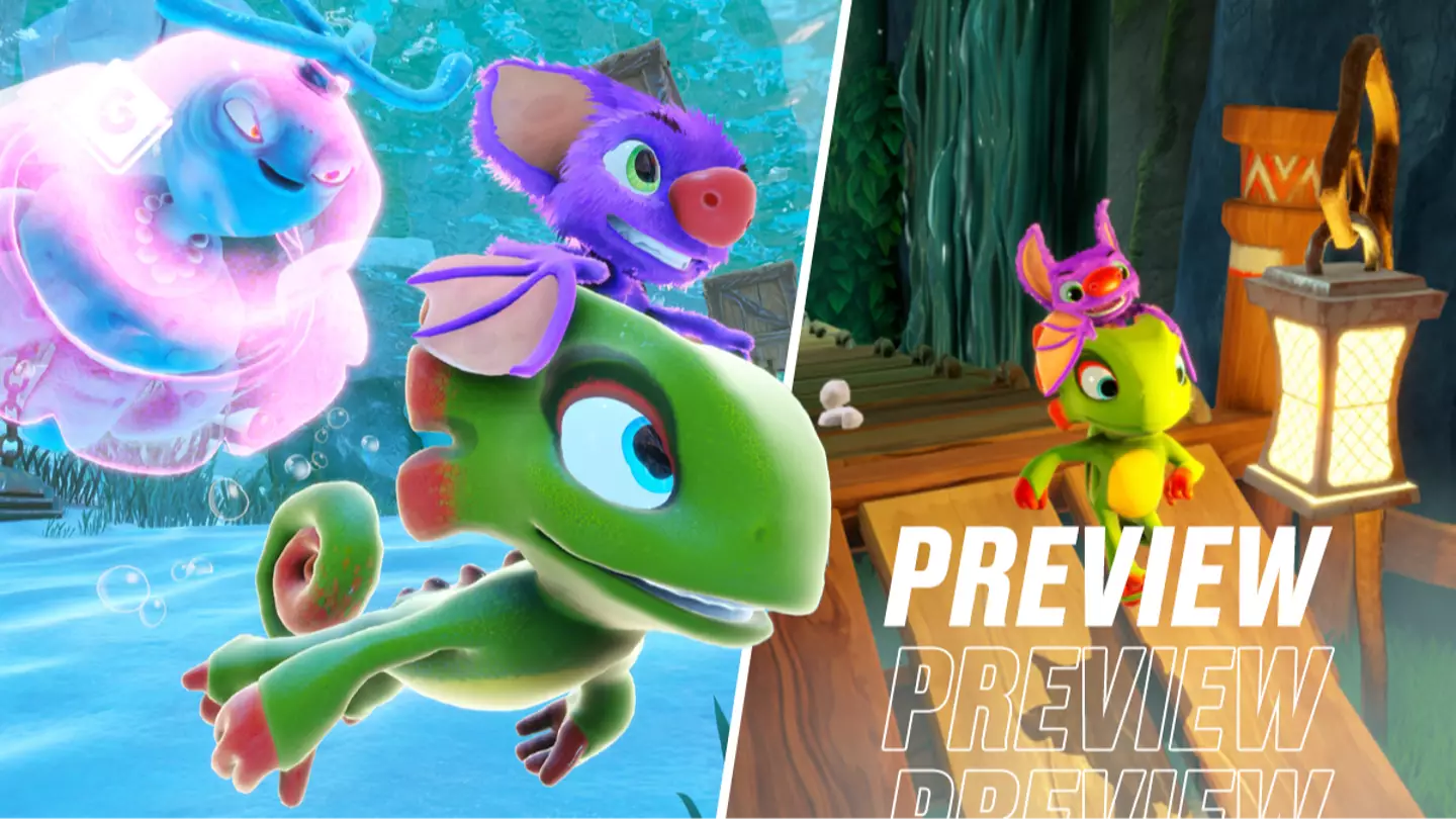 Yooka-Replaylee preview: back by popular demand
