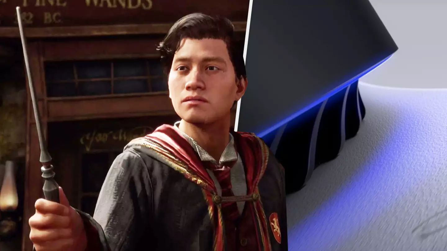 This 'Hogwarts Legacy' Custom PlayStation 5 Is A Thing Of Beauty