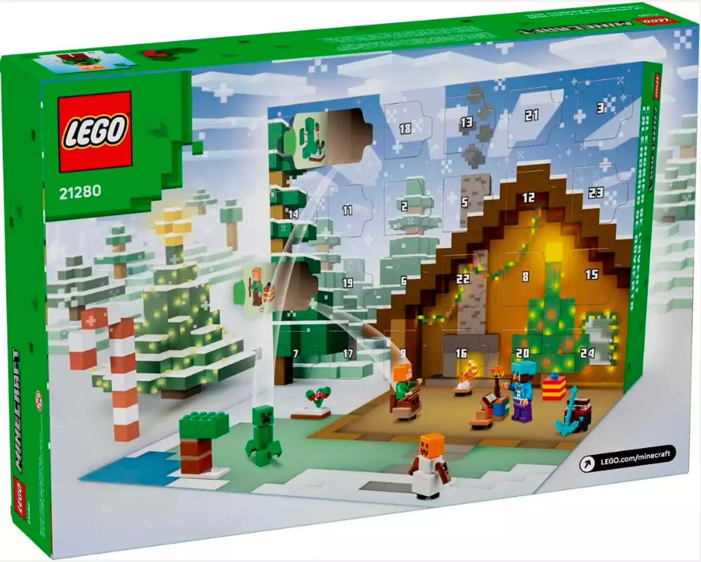 Get into the Christmas mood with these characters.