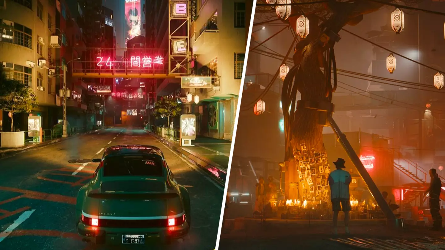 Cyberpunk 2077's new photorealistic graphics overhaul is so good I want to cry