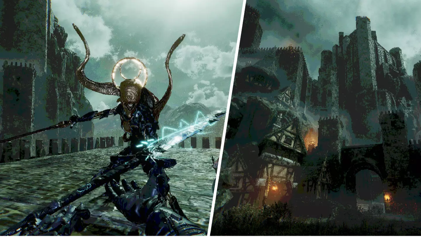 Elden Ring, Skyrim, and DOOM collide in bloody new fantasy RPG