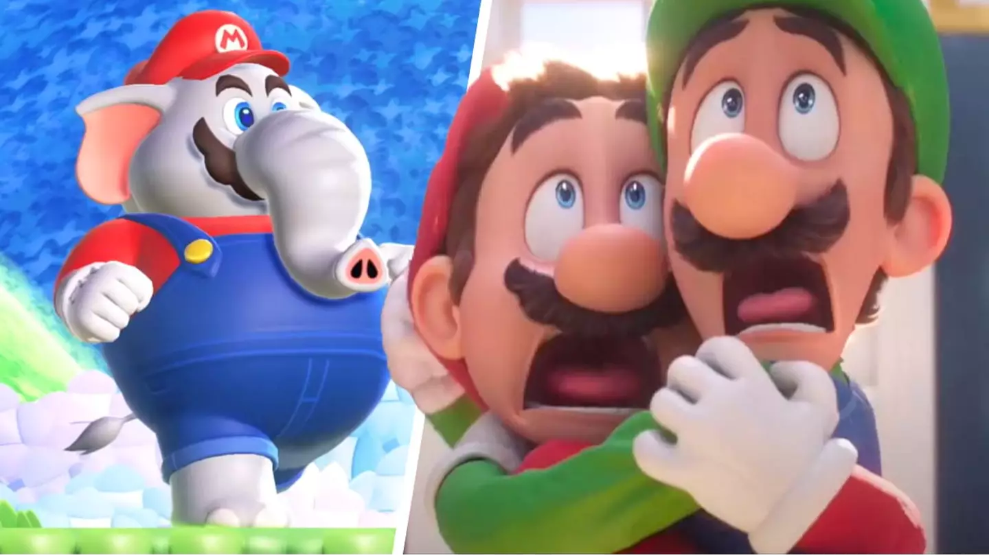 Elephant Mario is a creature beyond human comprehension, and I’m scared