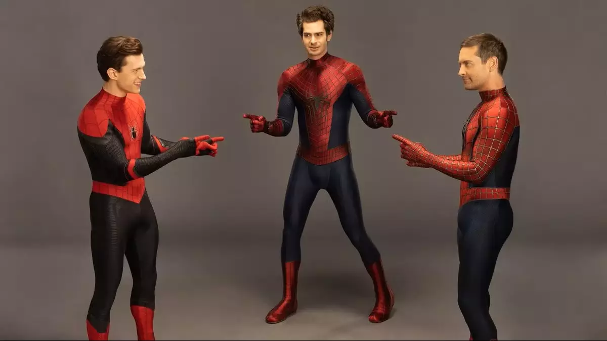 The Spider-Mans from Spider-Man: No Way Home, Disney