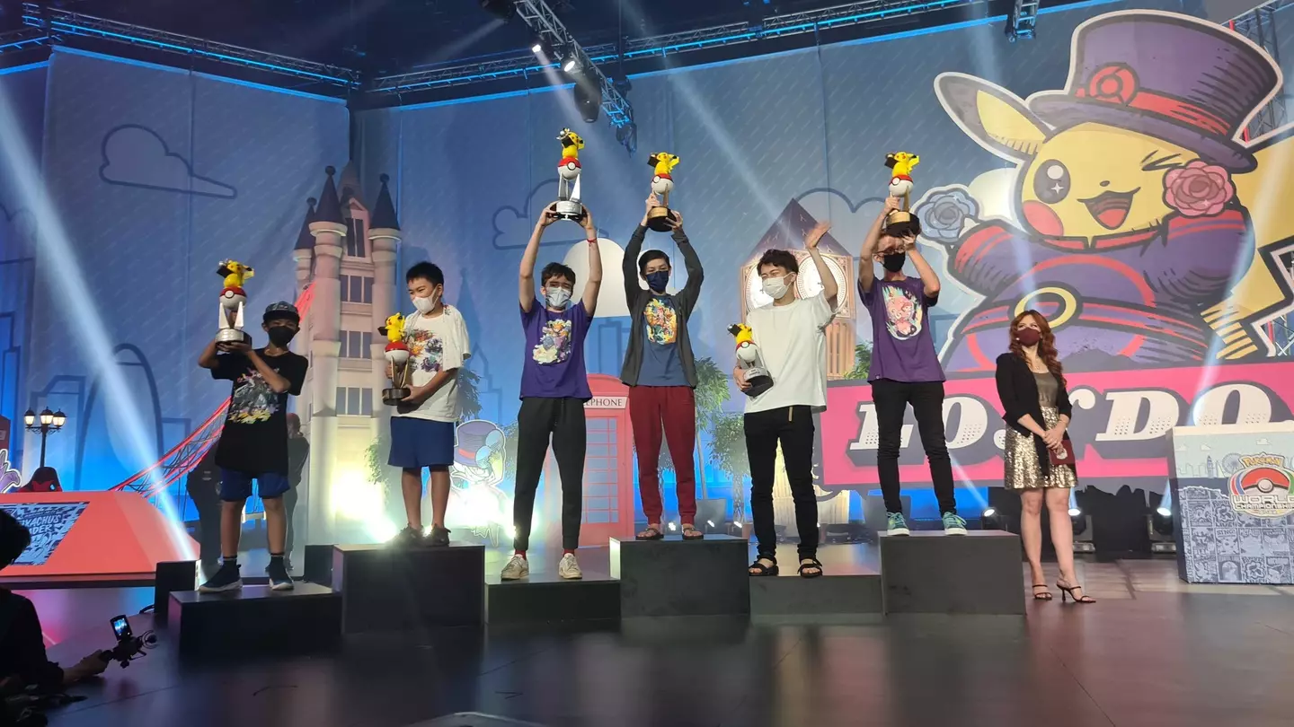 TCG Finalists and Winners At Pokémon Worlds