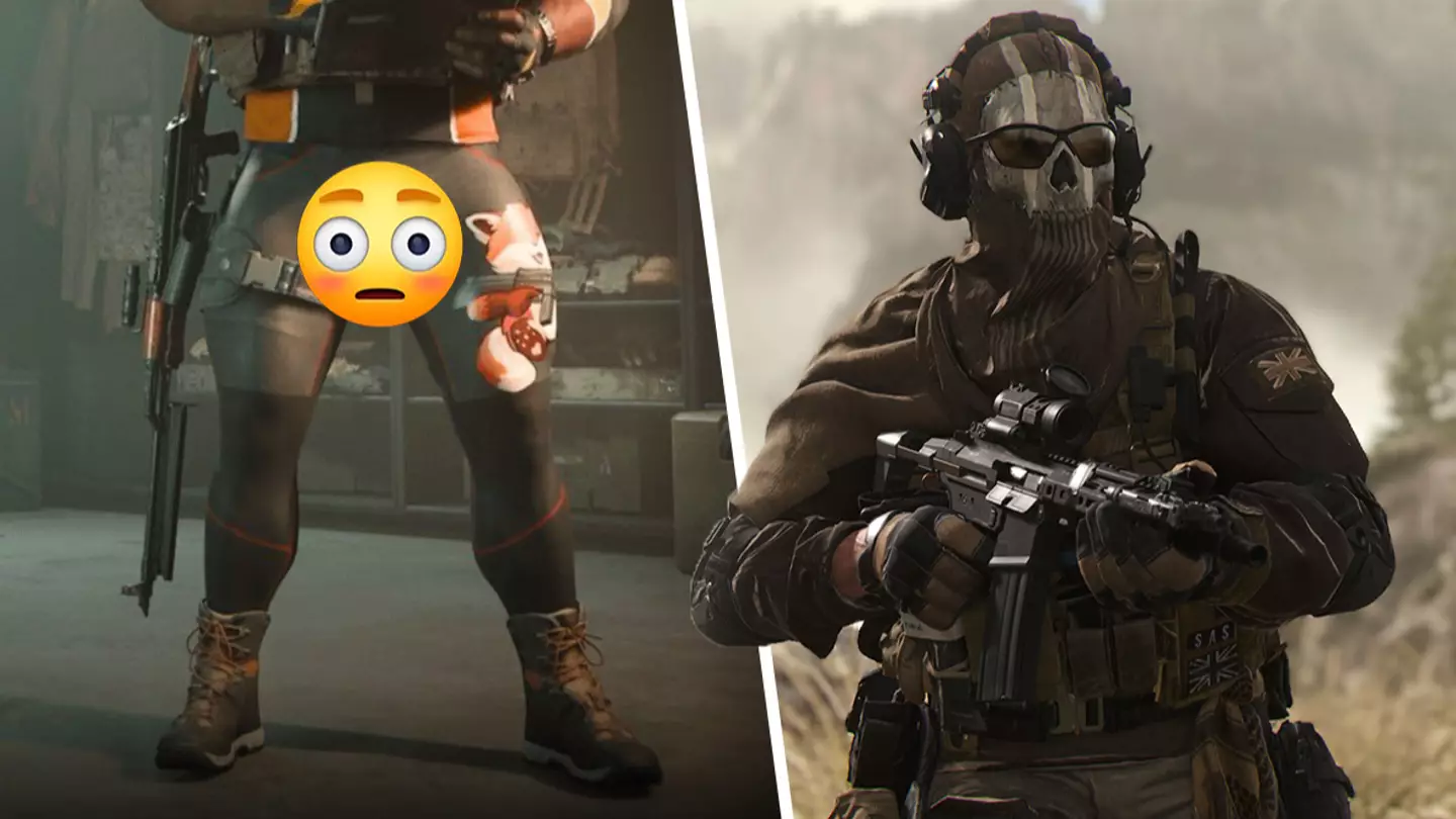 Horny Modern Warfare 2 fans can't get over this 'well-endowed' operator skin