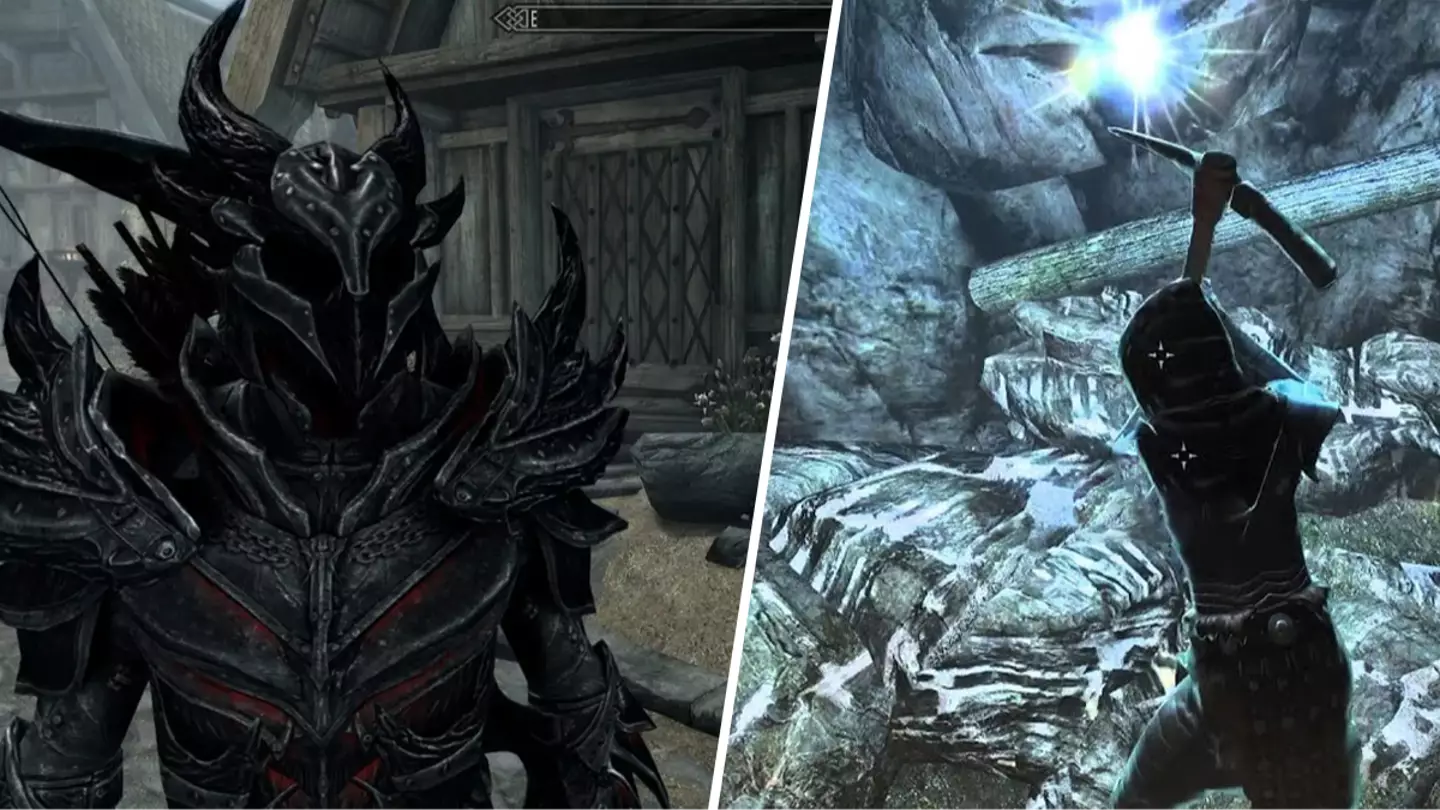 Skyrim fans realise they've been mining all wrong since 2011
