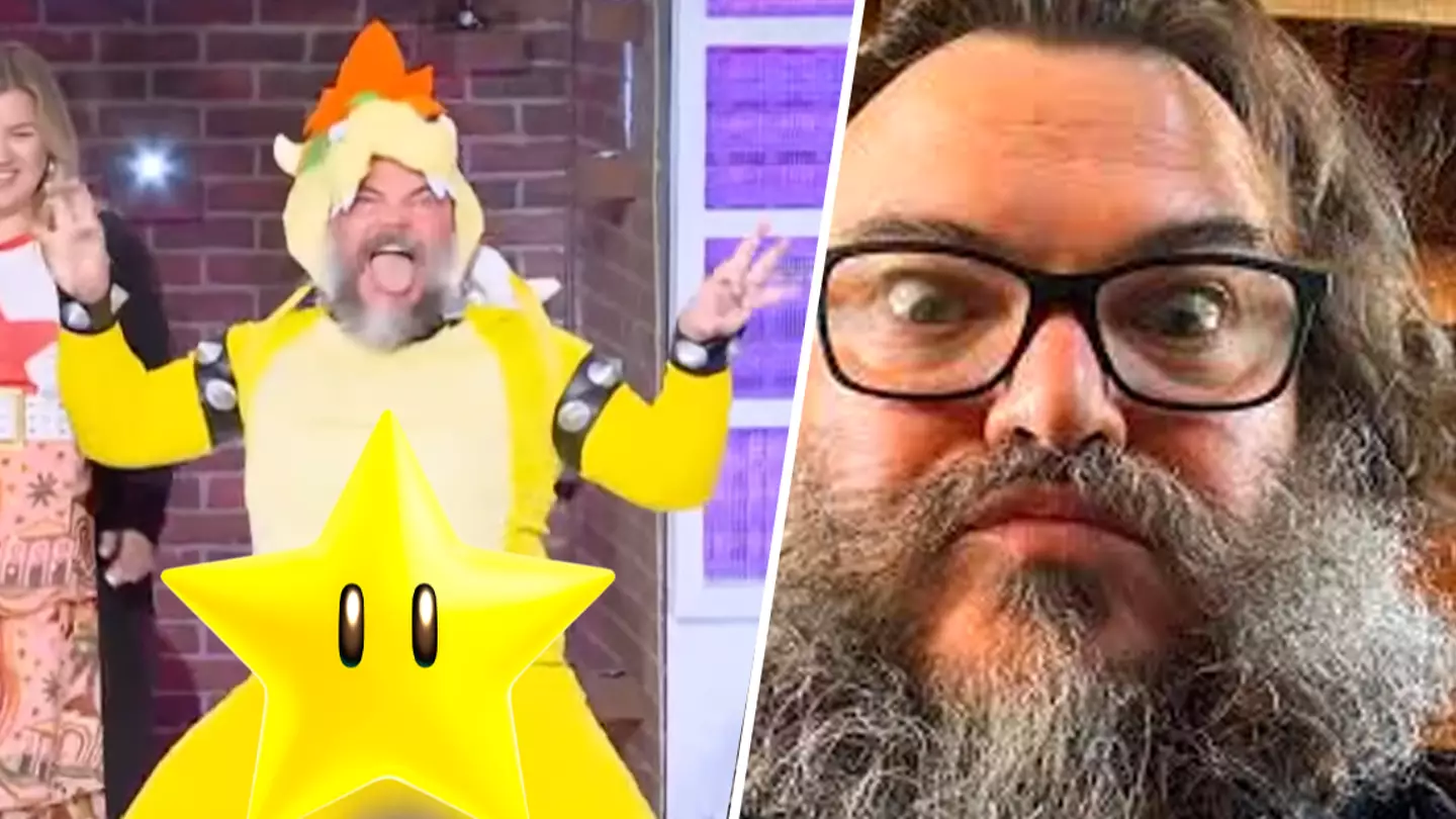 Jack Black's NSFW Bowser outfit censored by talk show