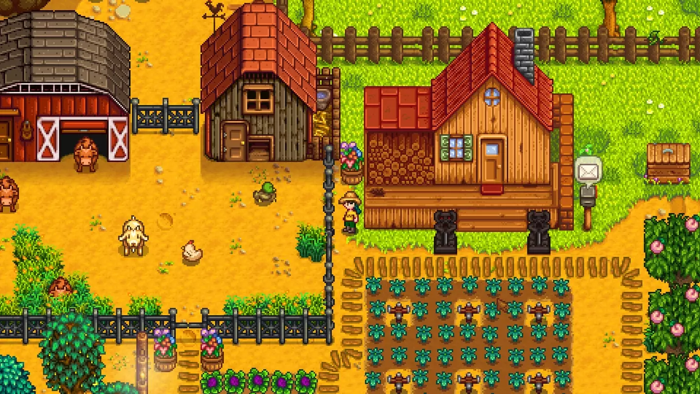 Stardew Valley official screenshot from the Steam store page, ConcernedApe