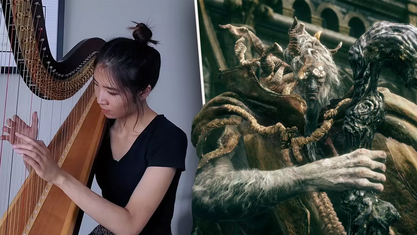 'Elden Ring' Player Smacks Down Margit Using A Harp For A Controller