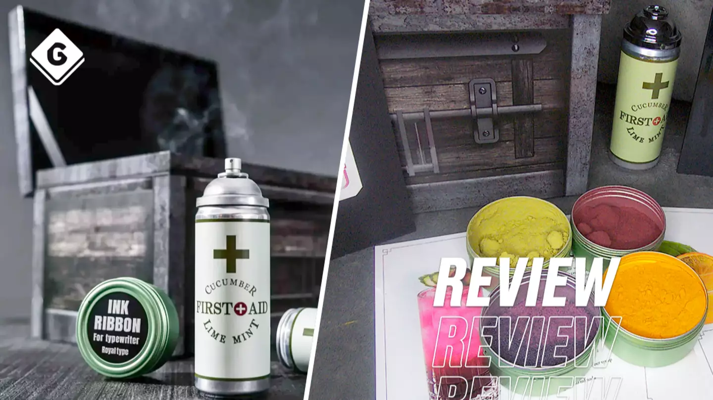 Resident Evil First Aid Drink Collector’s Box review - Itchy Tastes Good