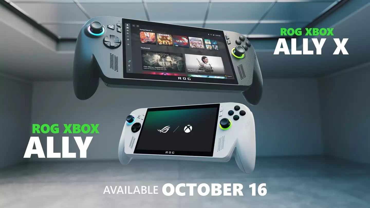 ROG Xbox Ally and Ally X, Credit / Microsoft