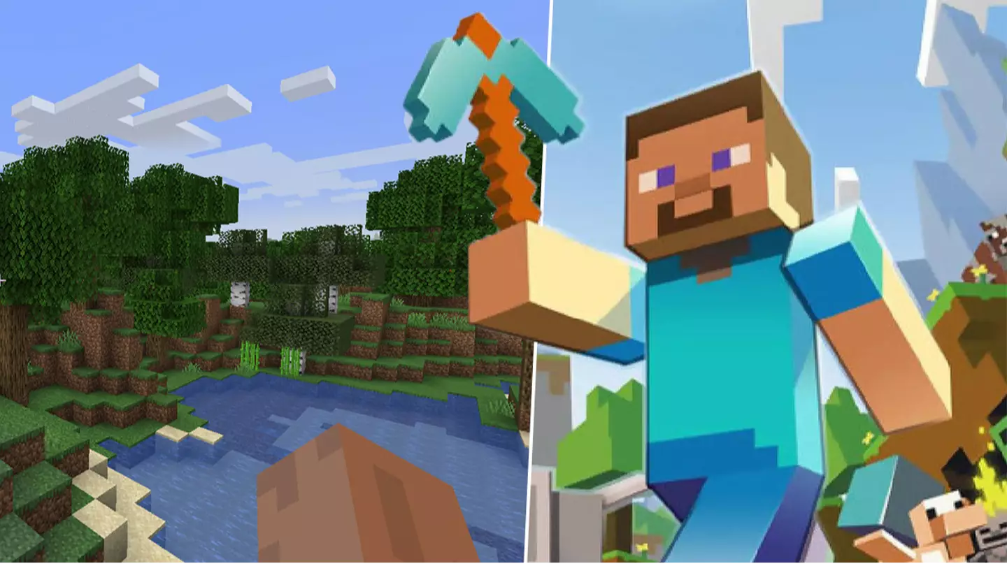 'Minecraft' Player On Course To Complete The Game In The Weirdest Way
