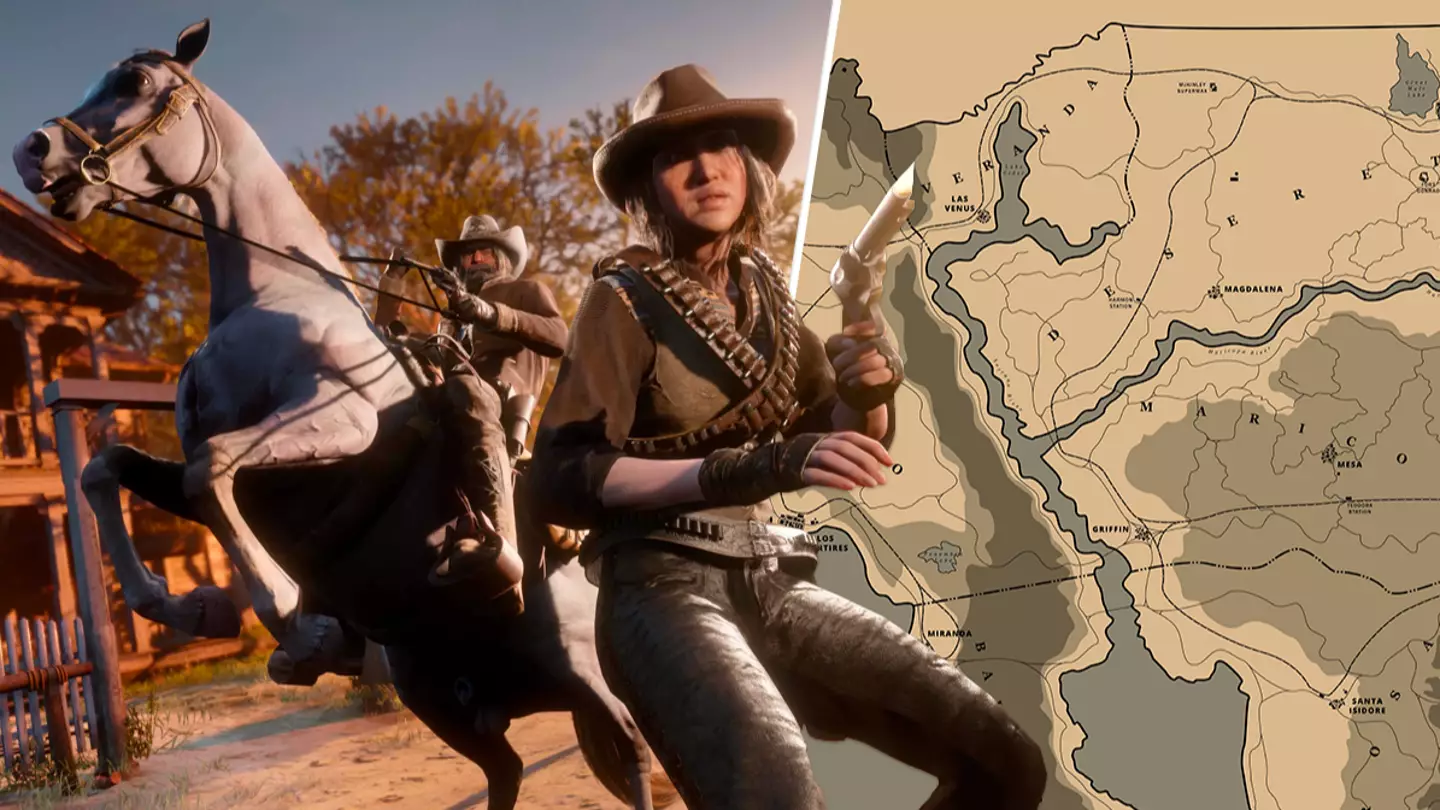 Red Dead Redemption 3 map concept is staggeringly detailed, and absolutely massive