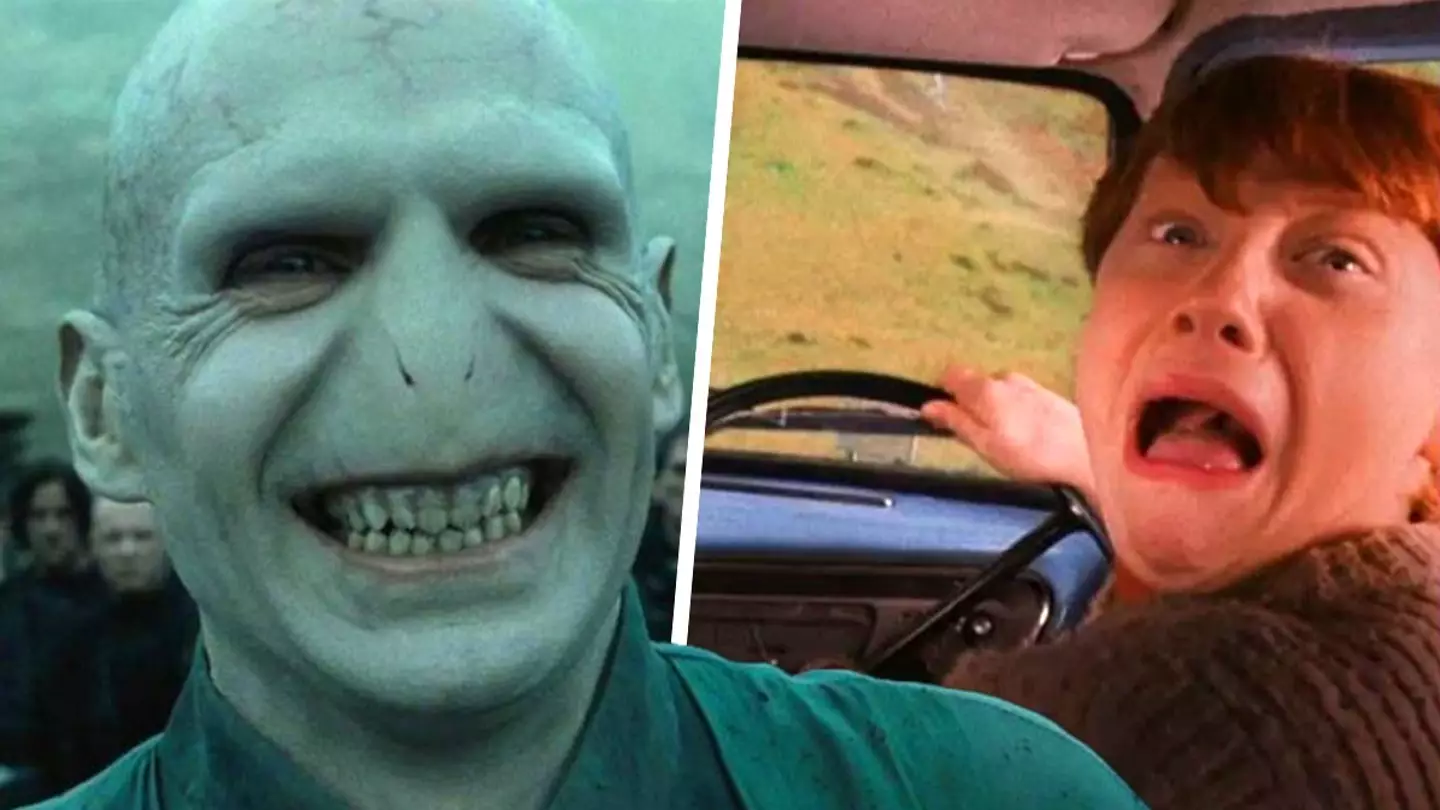 Harry Potter's original Lord Voldemort design was definitely way too scary for kids
