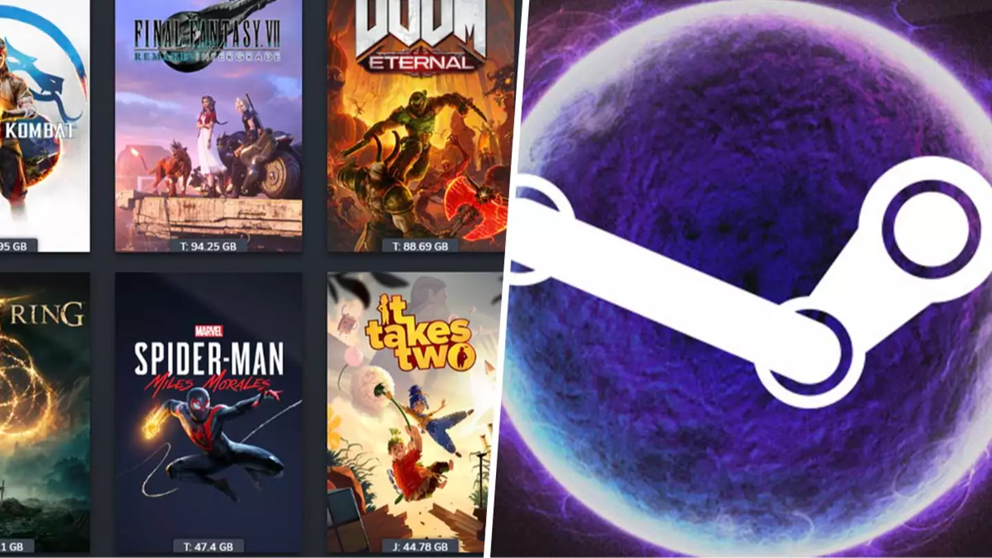 Steam surprise free download rockets to top of charts