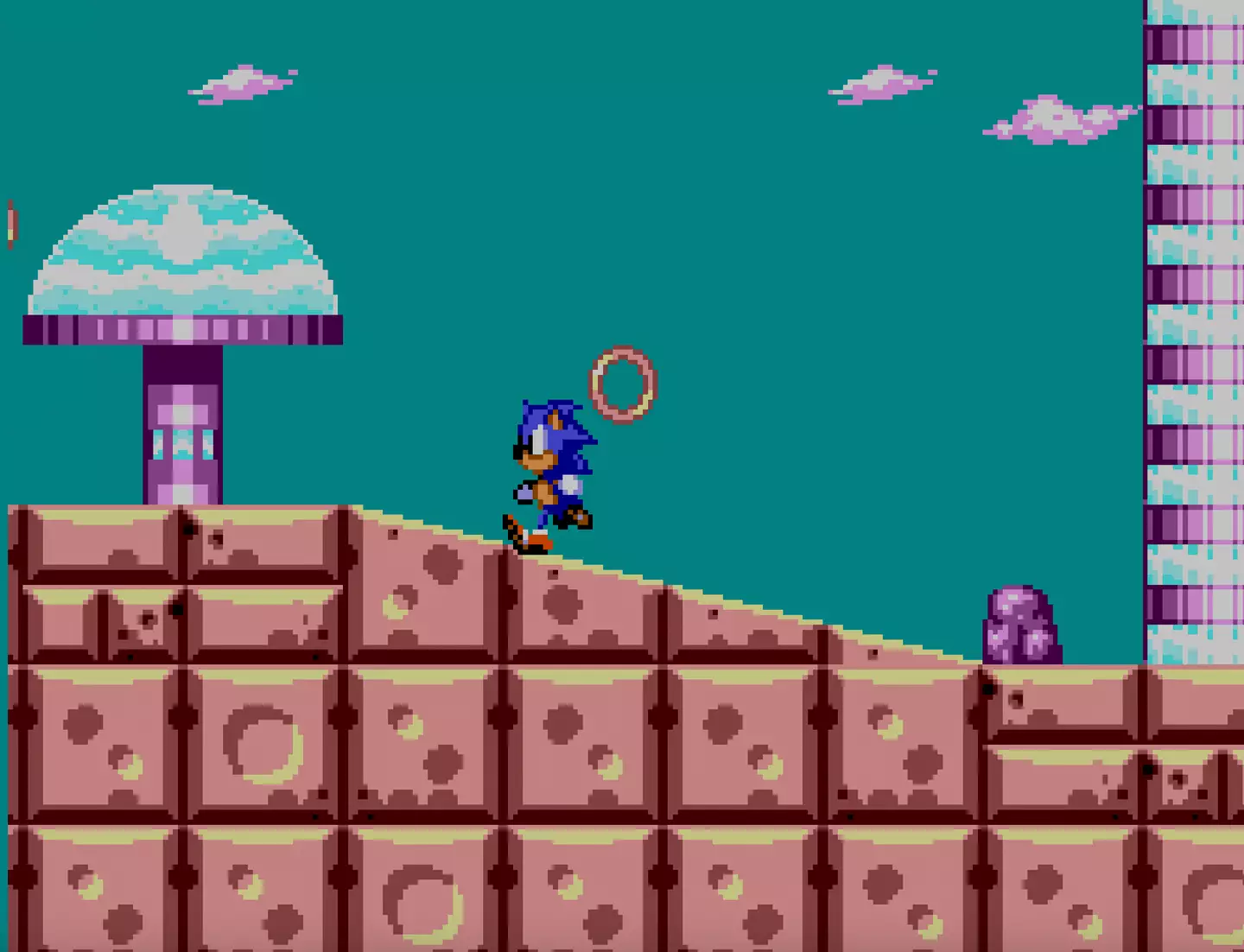 Sonic the Hedgehog 2 on the Master System /