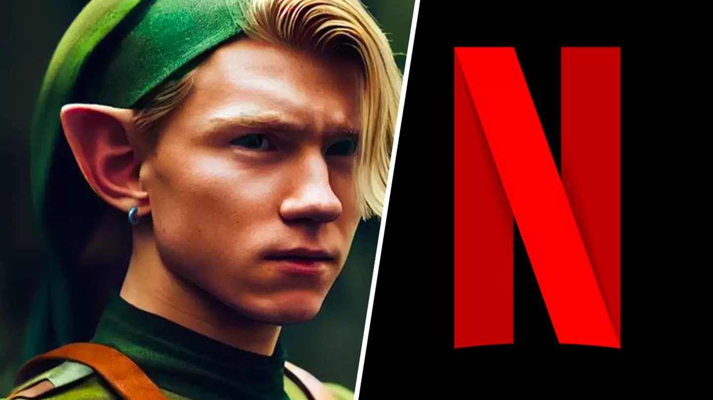 Tom Holland stars as Link in cursed Netflix Zelda posters