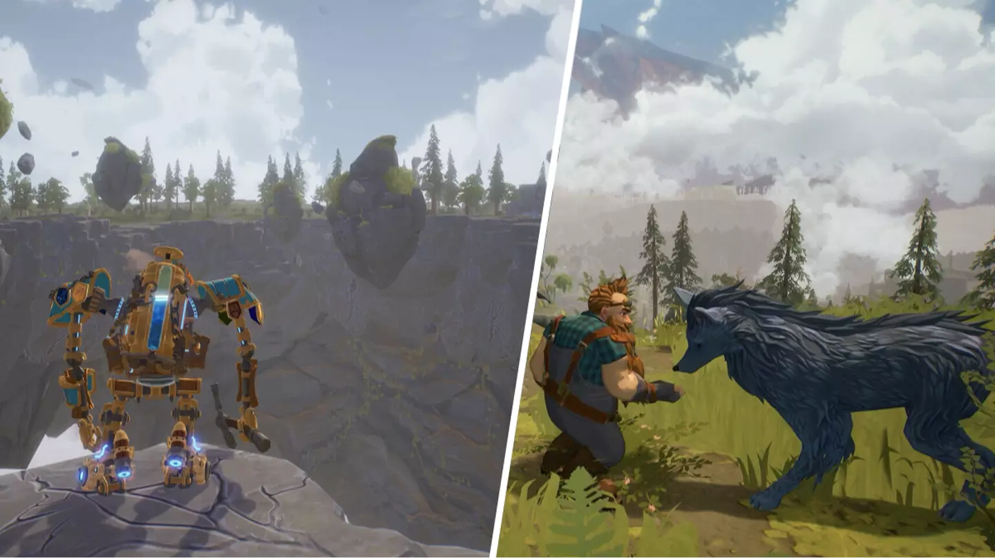 Steam free download is basically Stardew Valley and Valheim with added mechs