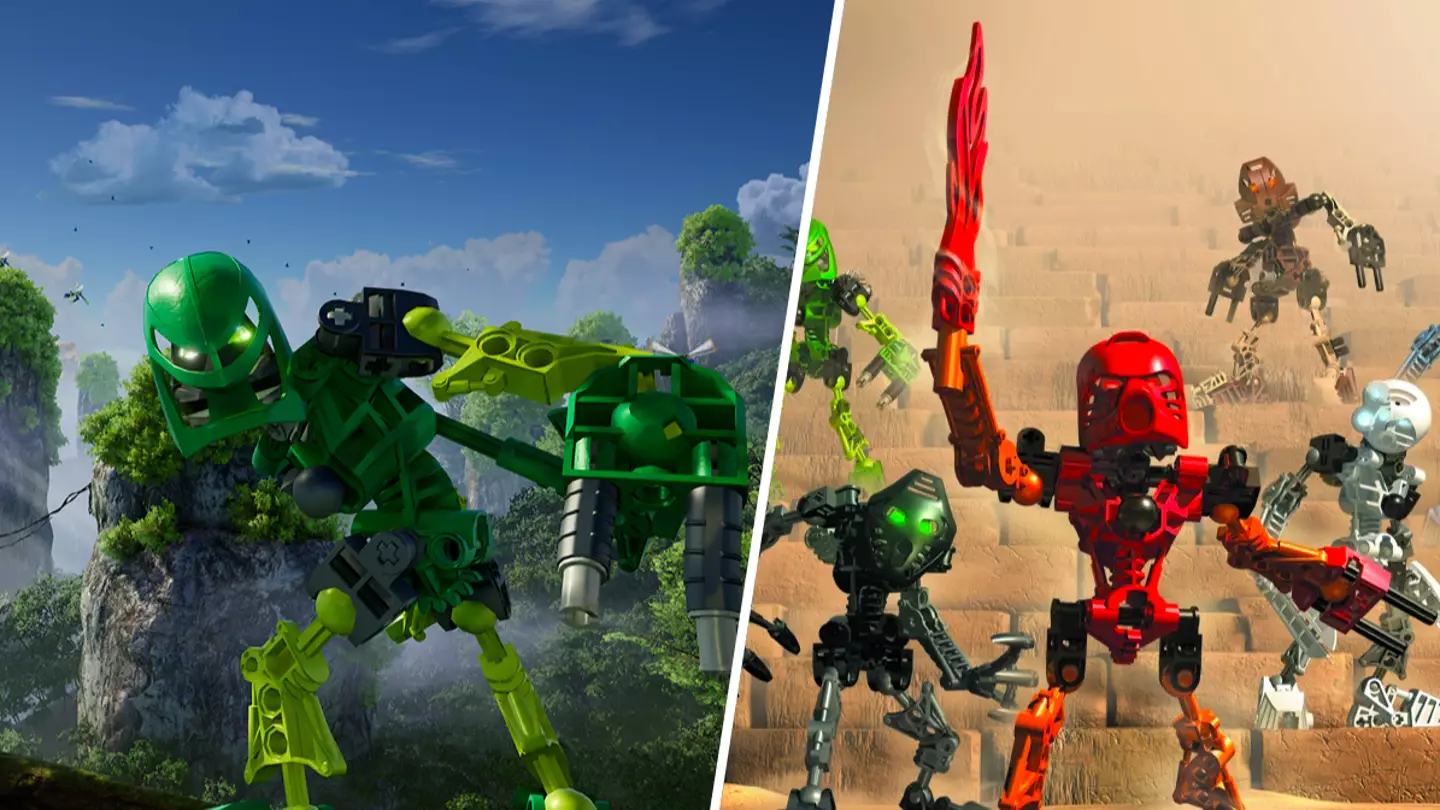 A stunning new Bionicle open-world game has landed, free to check out now