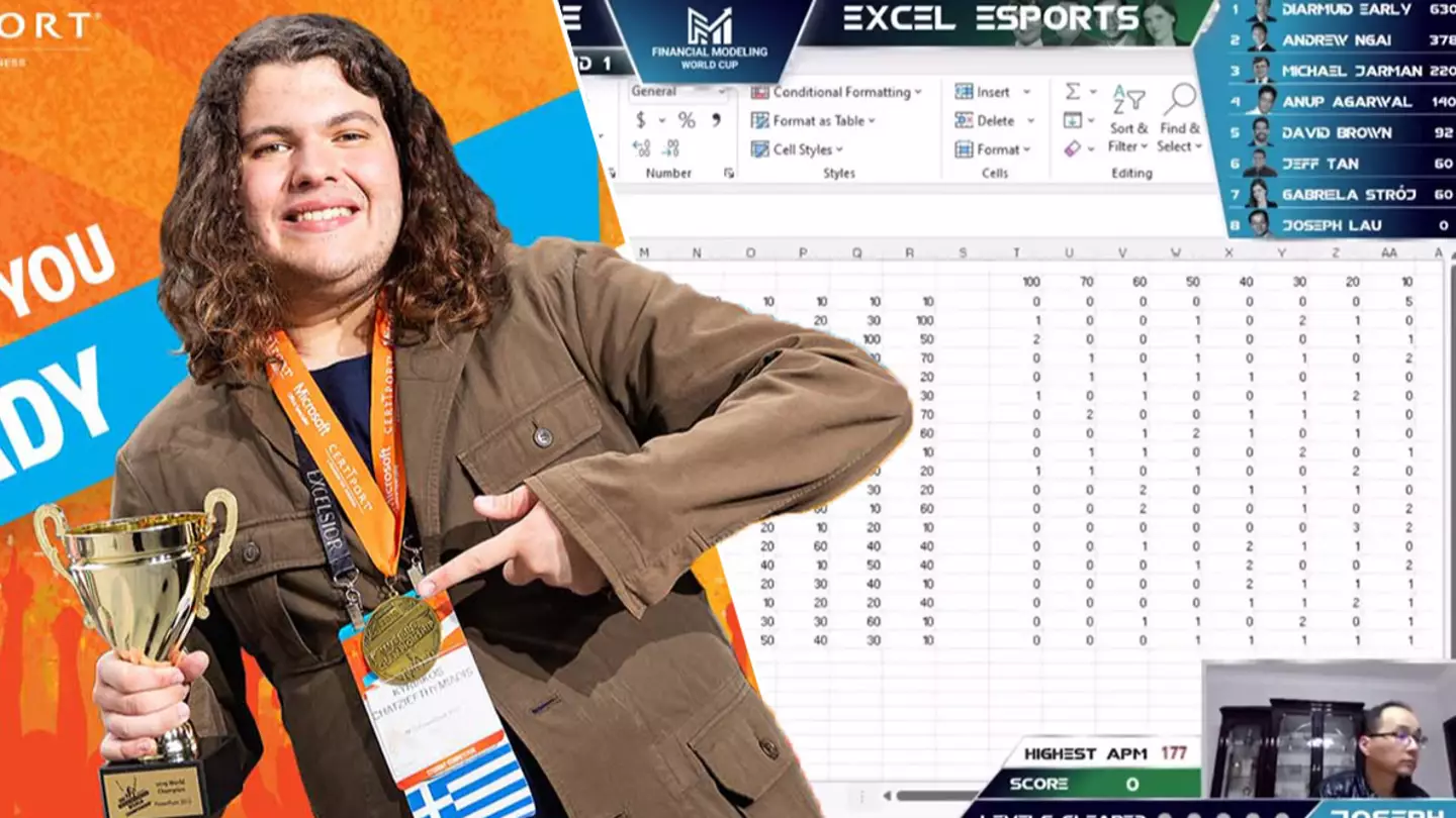 World Excel Championships Is An Esports Competition Based On Spreadsheets