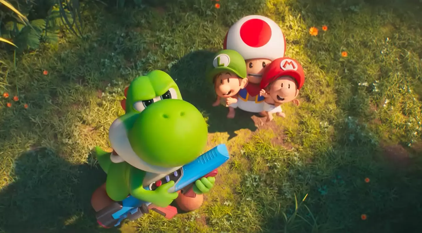 Baby Mario and Luigi in the new Super Mario Galaxy Movie trailer, Nintendo