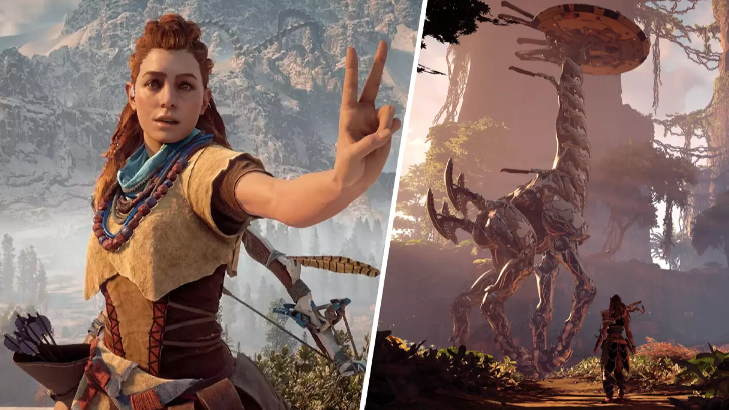 LEGO Horizon Zero Dawn game seemingly on the, uh, horizon