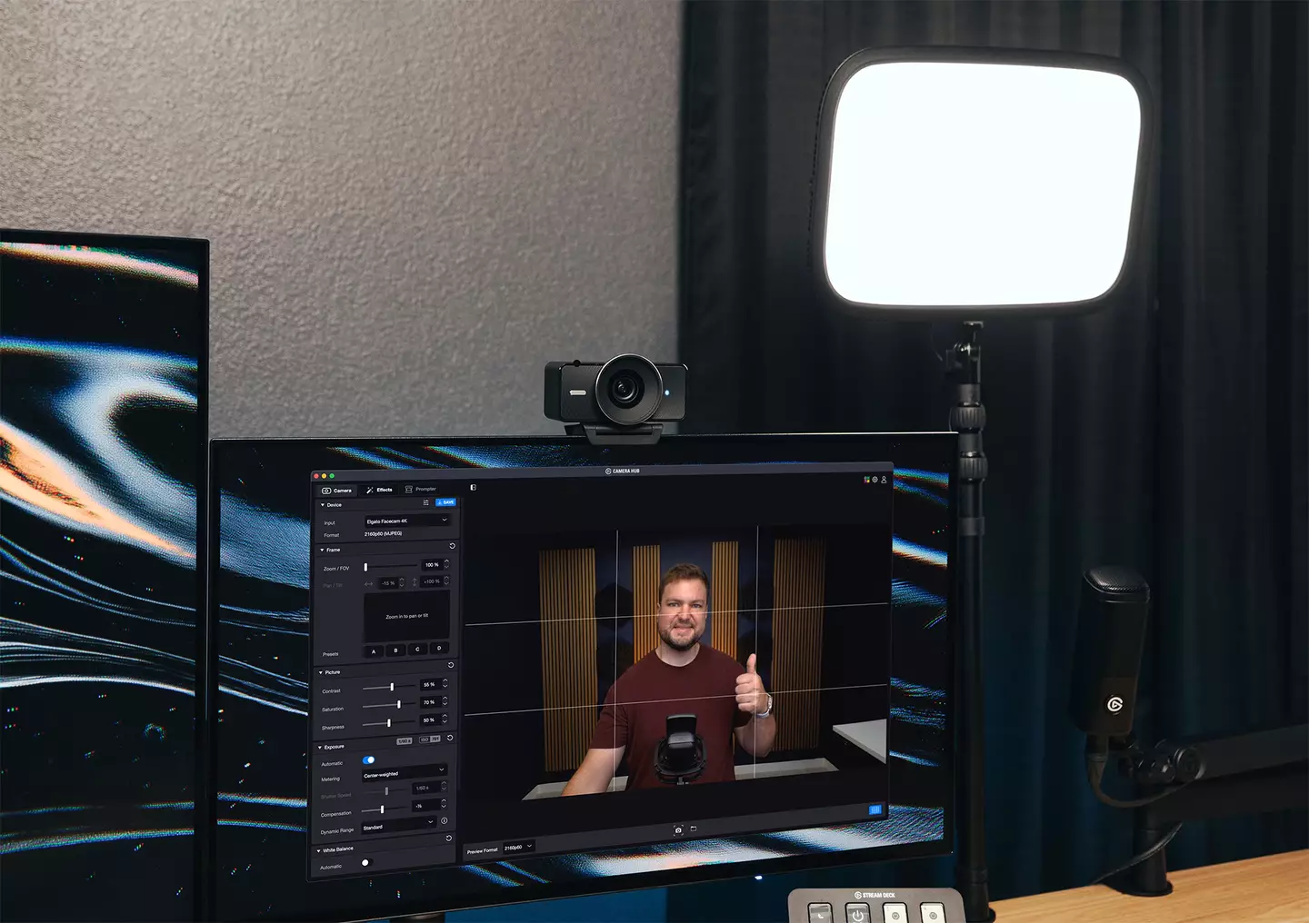 ELGATO Premium 4K Webcam, Corsair