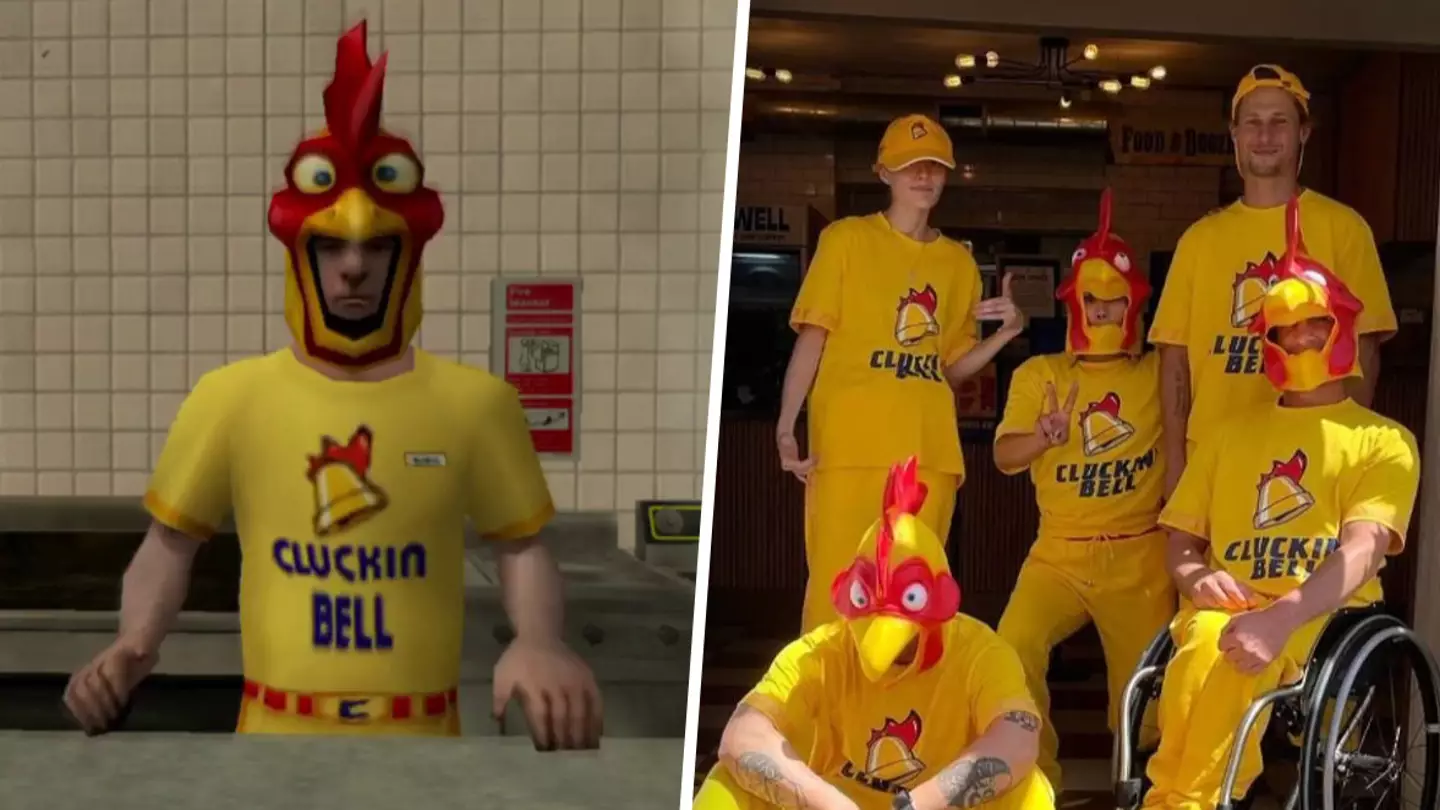 GTA IRL Cluckin' Bell restaurant shut down by Rockstar lawyers