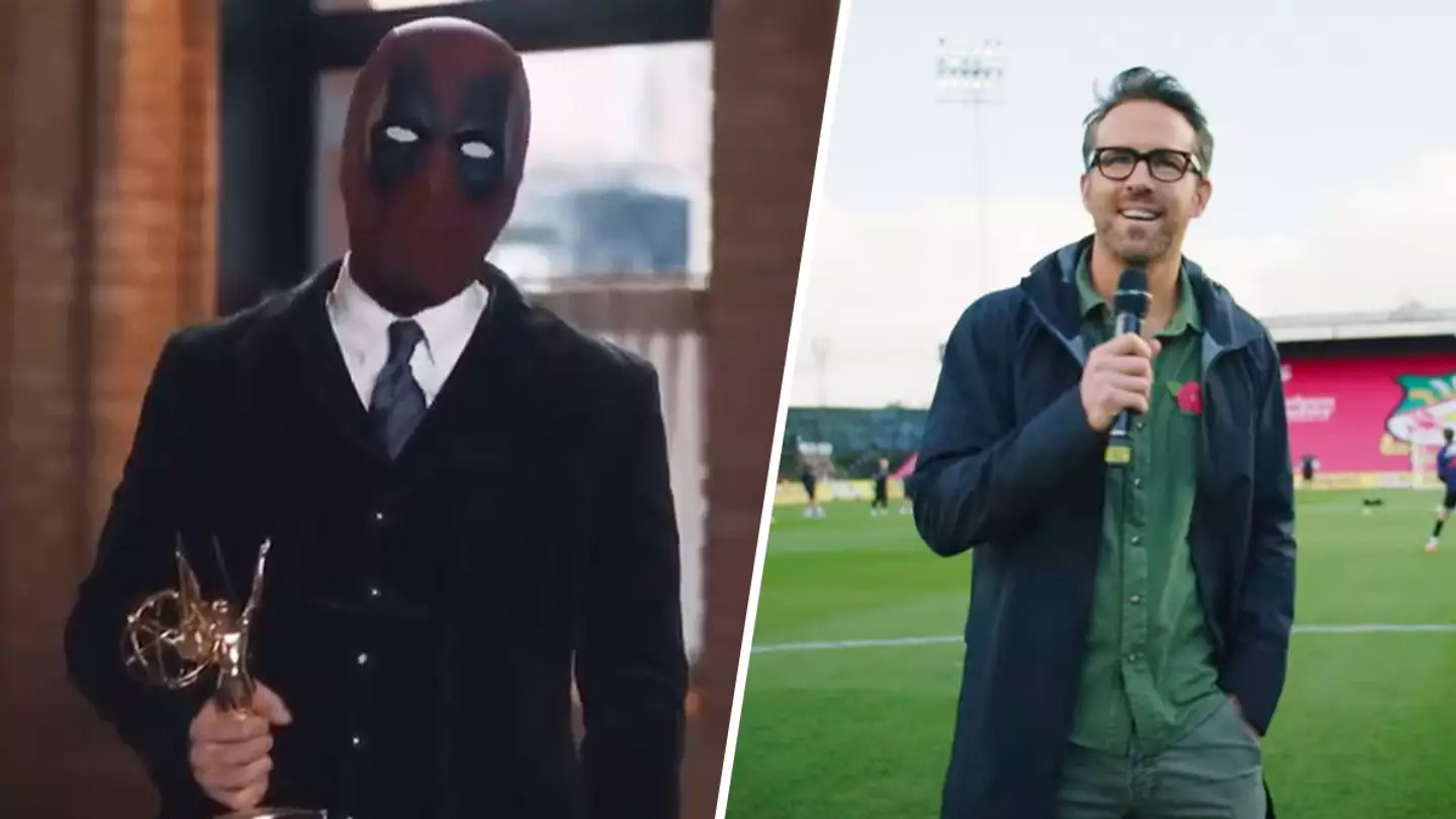 Ryan Reynolds gives Emmy acceptance speech as Deadpool