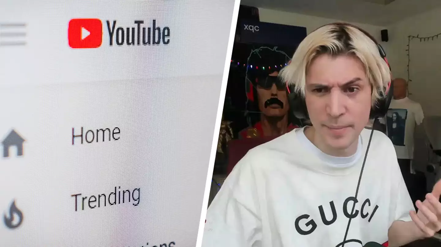 xQc's YouTube channel terminated, leaving streamer shocked