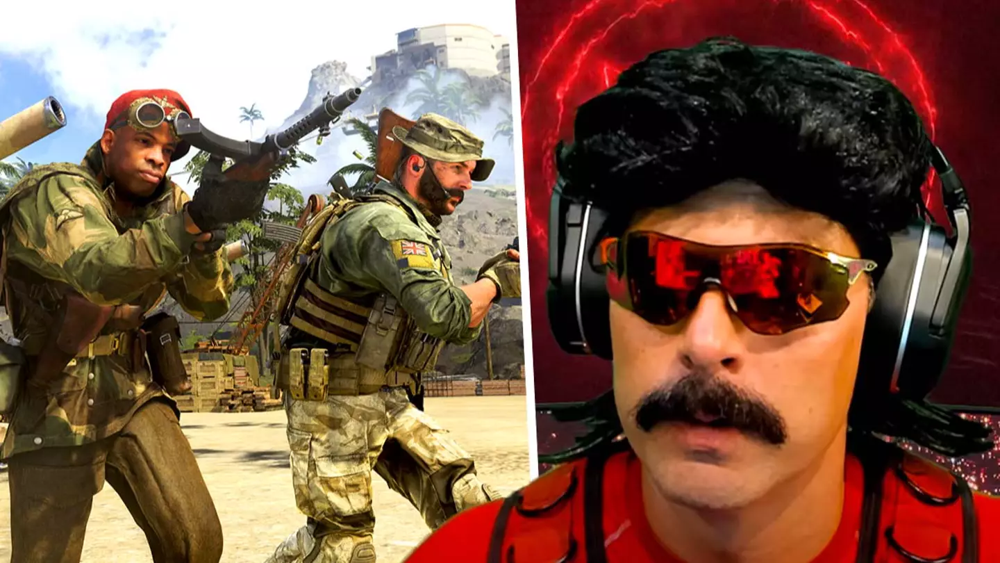 Dr Disrespect Accuses 'Warzone' Devs Of Stealing From His Game