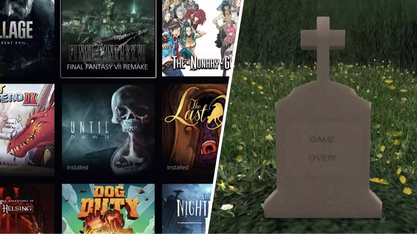 PlayStation users horrified to learn what happens to their digital games when they die