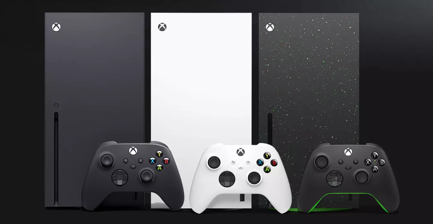 Xbox Series X designs featured on official Xbox website, Microsoft