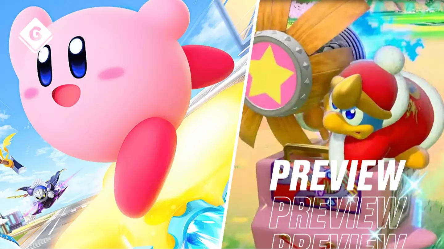 Kirby Air Riders Preview: Greed For Speed