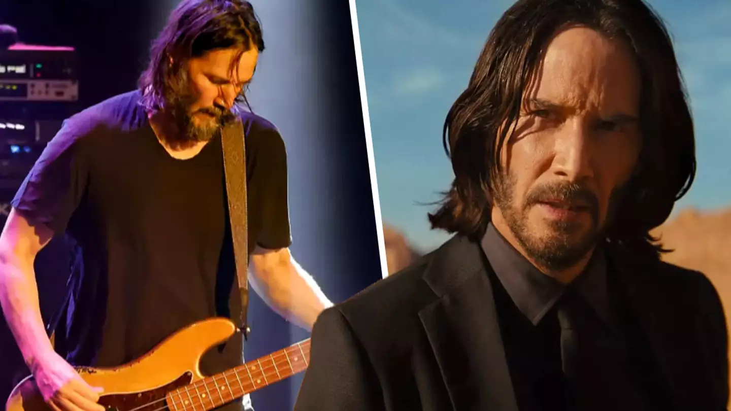 Keanu Reeves, coolest man on the planet, is going on tour with his rock band