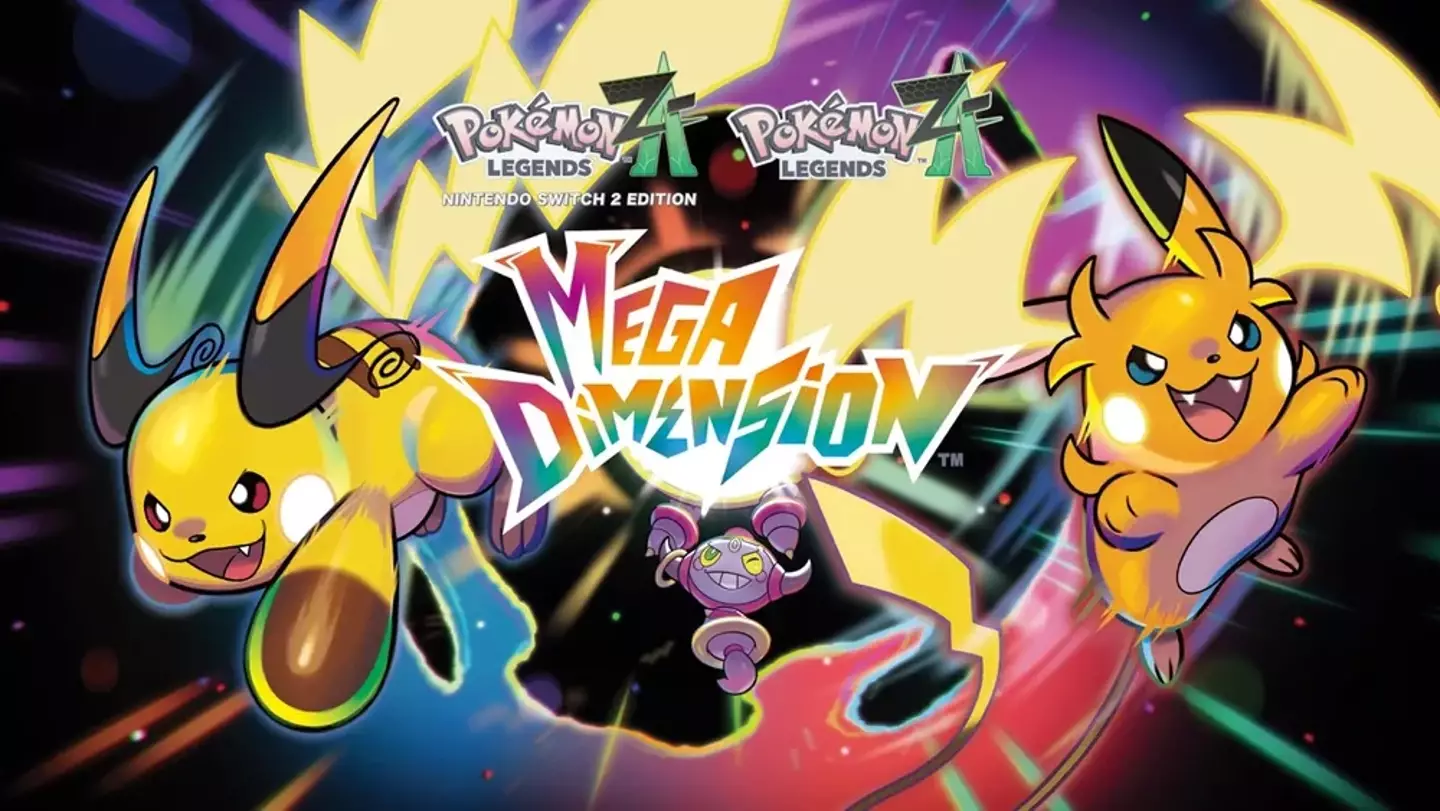 Pokemon Legends Z-A official Mega Dimensions promo image, Nintendo