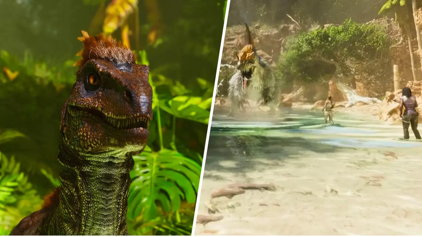 Ark: Survival Evolved official Unreal Engine 5 remake looks photorealistic