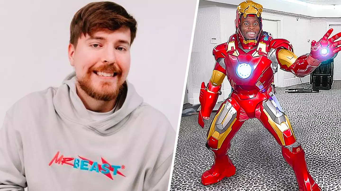 MrBeast sends Kai Cenat a $14,000 Iron Man suit, chaos ensues