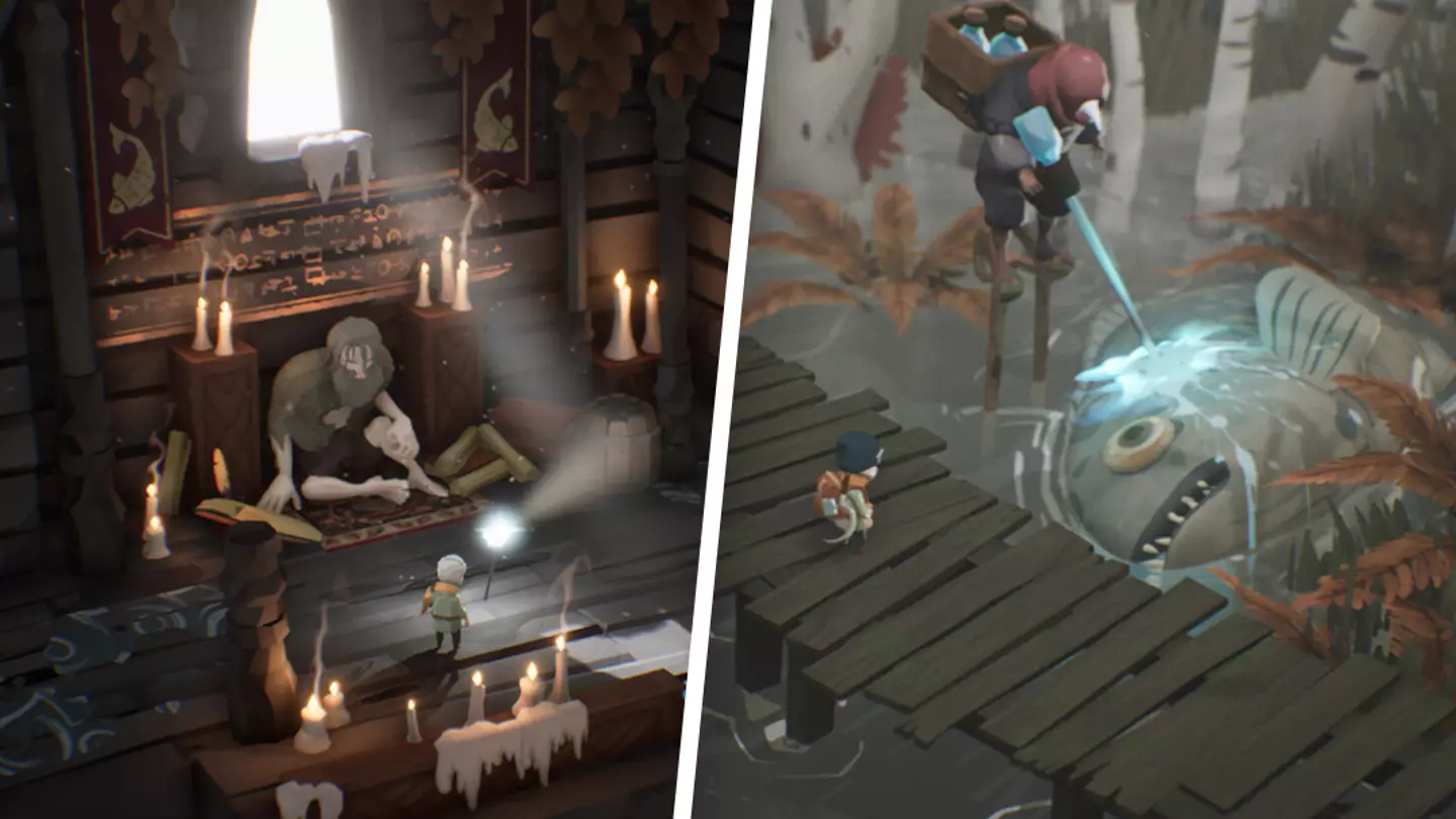 Steam free download blends The Witcher 3 with Dredge, and it looks stunning