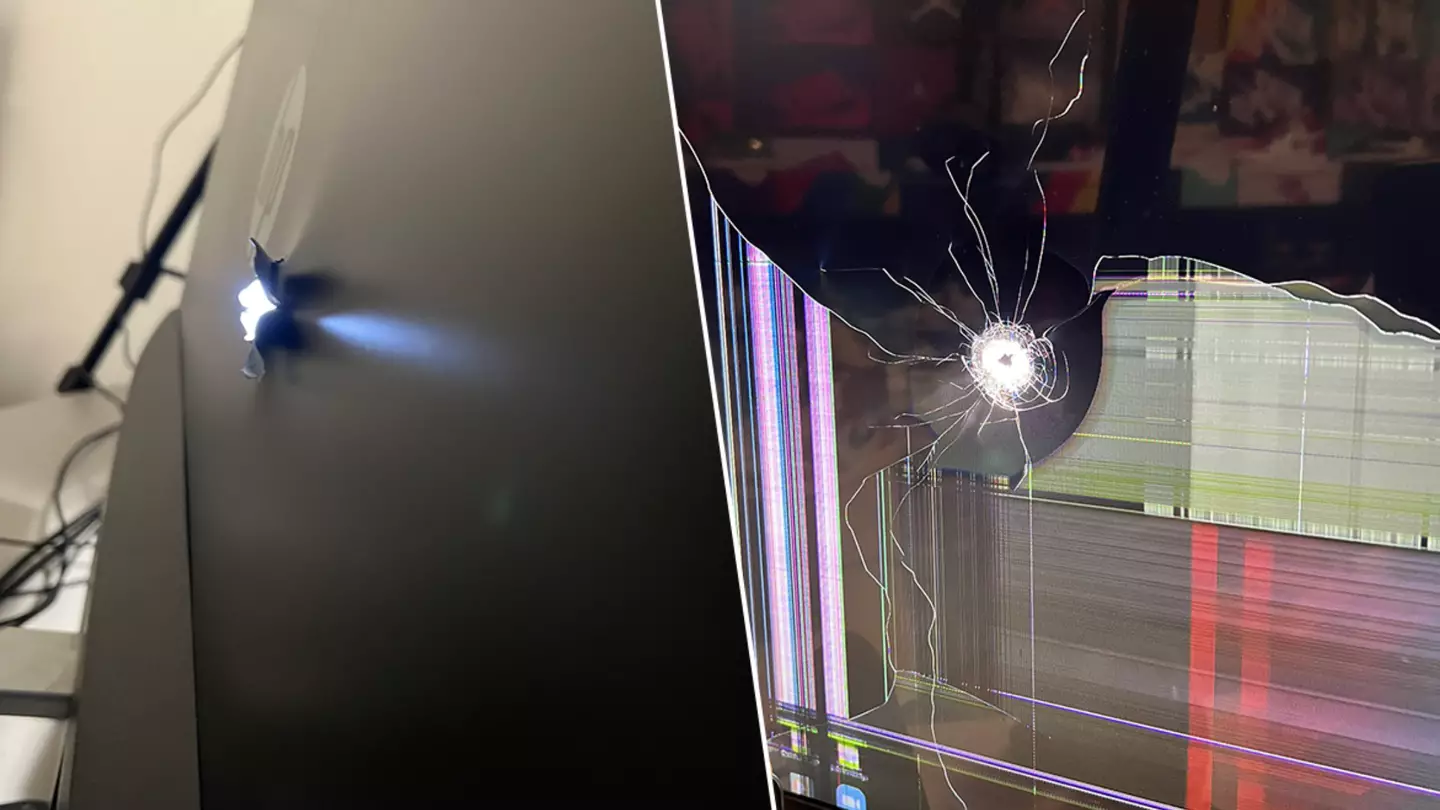 Gamer Narrowly Avoids Bullet To The Head While Playing On Their PC