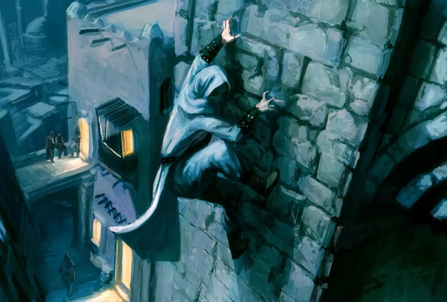 Ubisoft’s Prince of Persia: Assassins concept art showcasing the female Assassin /