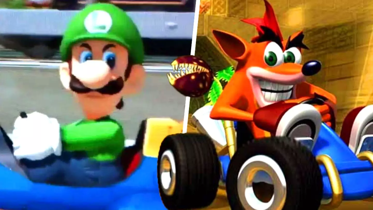 Crash Team Racing fans argue it's a far superior racer than Mario Kart