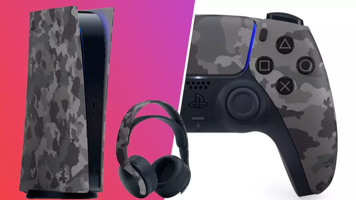 PlayStation 5 Grey Camouflage Collection Revealed, It Had One Job